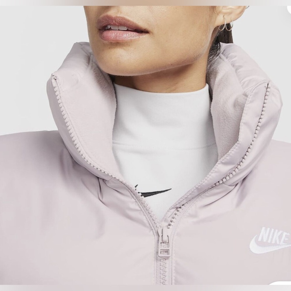 NIKE WOMENS SPORTSWEAR WINDPUFFER TERMA FIT LOOSE LONGER PUFFER VEST Medium - Picture 4 of 12
